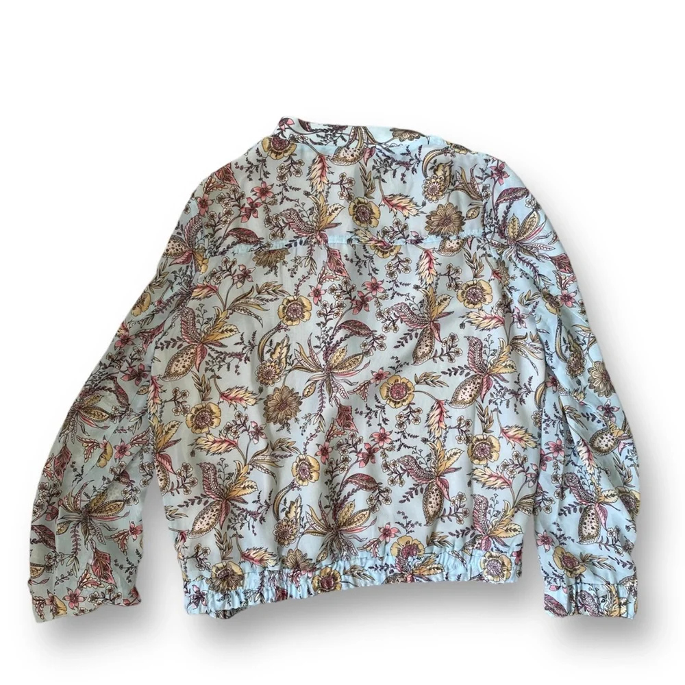 La Bellum Hillary Scott Floral Zip Up Vintage Jacket - Picture 2 of 7